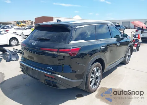 2023 Infiniti Qx60 Luxe Awd z USA, uszkodzony, nr VIN 5N1DL1FS9PC352344